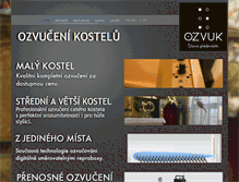 Tablet Screenshot of ozvuk.net